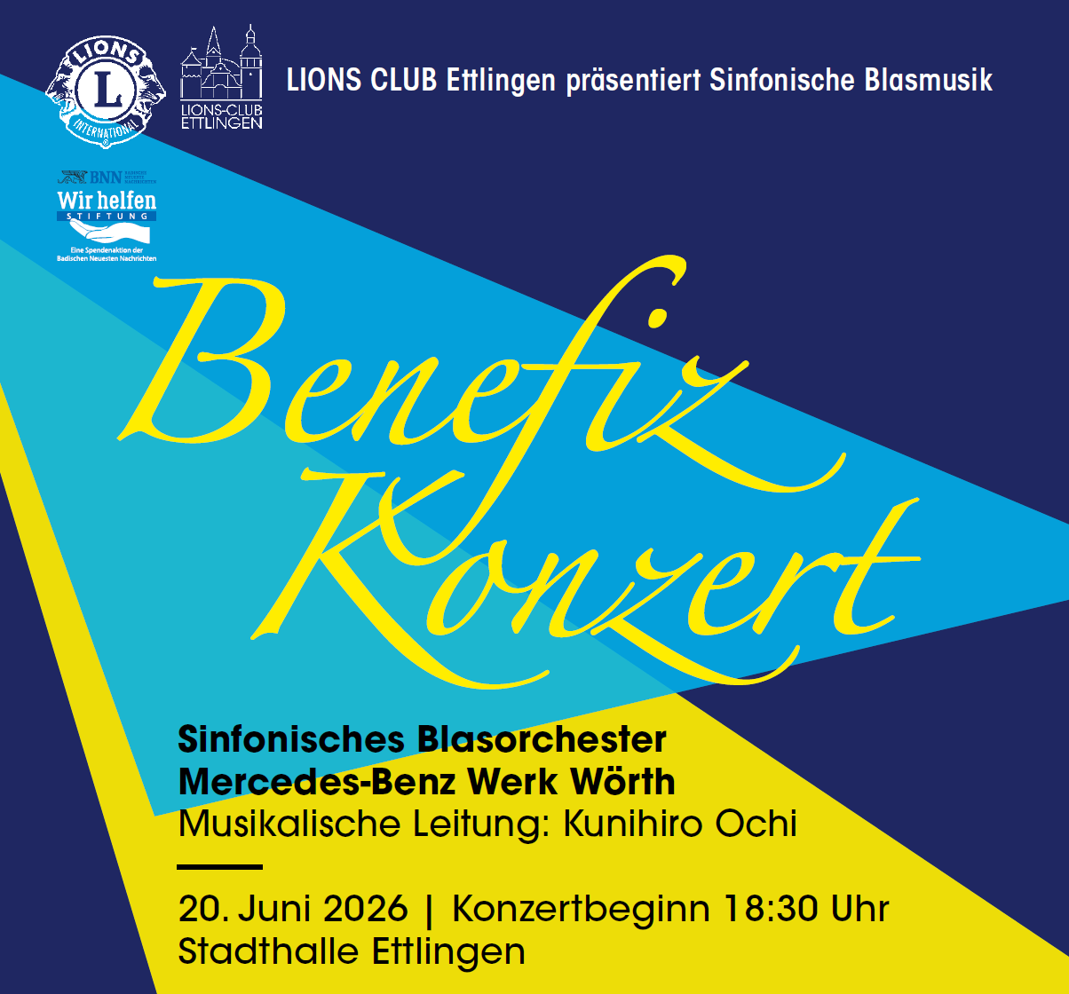 Benefizkonzert in Ettlingen