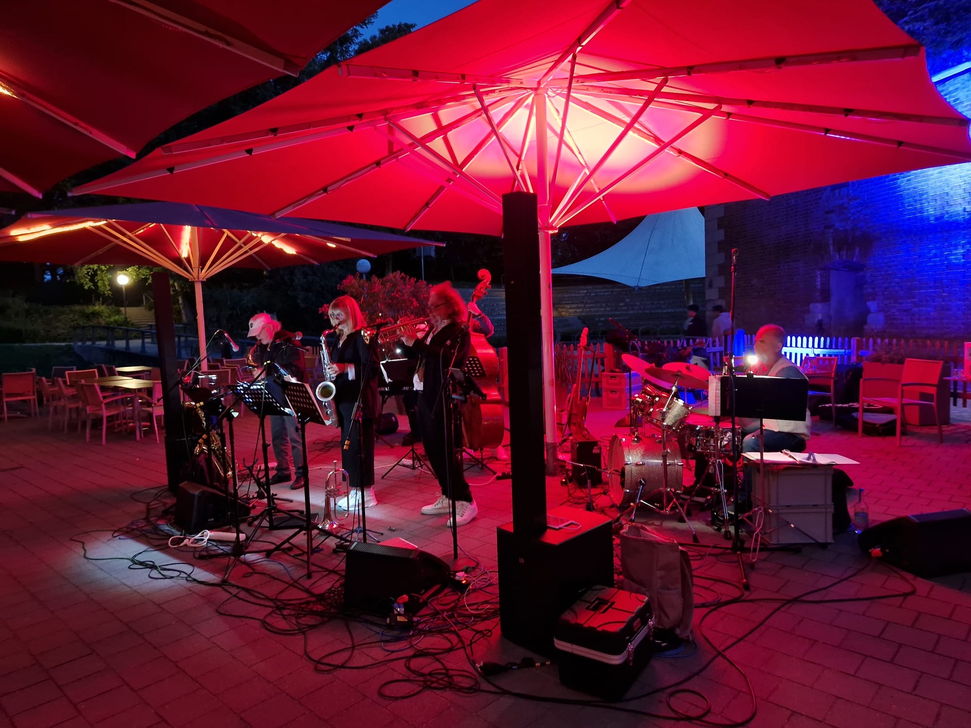 Jazz & Swing im Biergarten